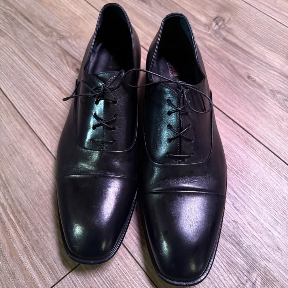 Cavalli Class Black Men's Dress Shoes